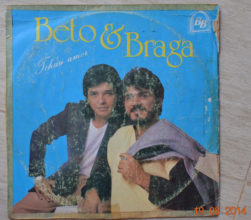 Lp Vinil - Beto & Braga - Tchau Amor  - 1988