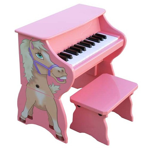 Schoenhut Piano Piano Pals Con Banco - Caballo