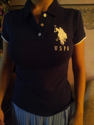 Camiseta Mujer Tipo Polo