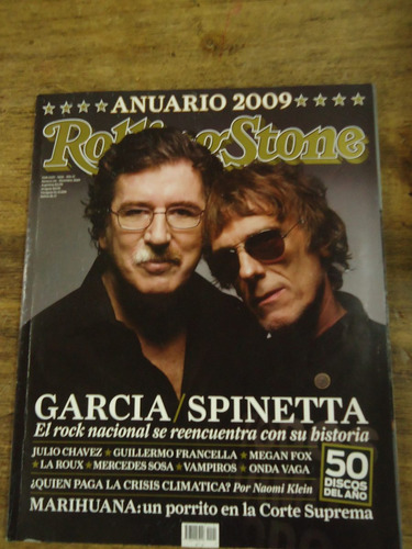 Antigua Revista Rolling Stone Charly Y Spinetta De Coleccion