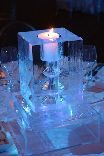 Decoracion Para Centros De Mesa En Hielo