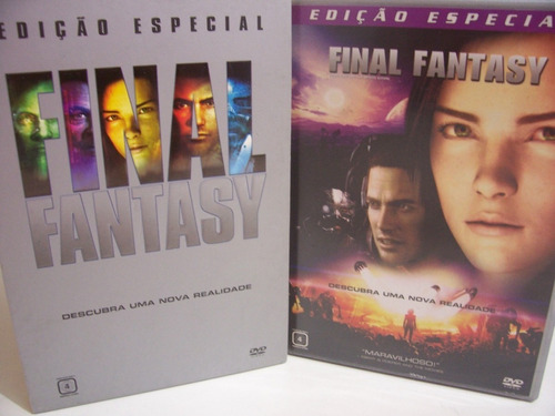 Dvd Lacrado Duplo Final Fantasy Ediçao Especial Com Luva