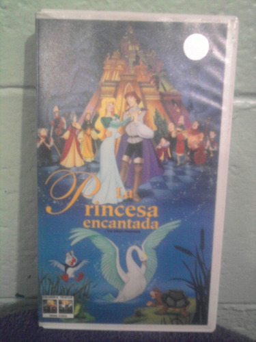 Vhs La Princesa Encantada 1 Manga Walt Disney Dreamworks