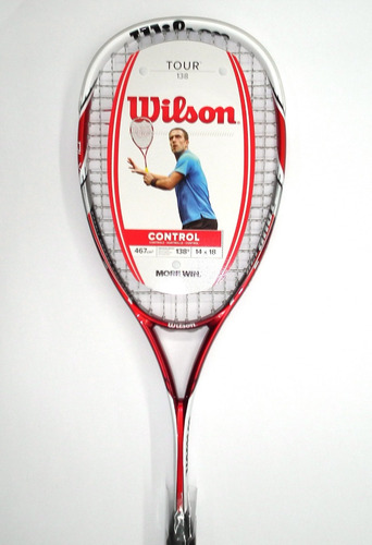Raqueta Wilson De Squash Profesional Tour 138 Blx