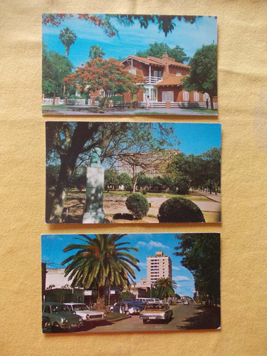 2477- Lote 5 Postales, Chaco, Resistencia