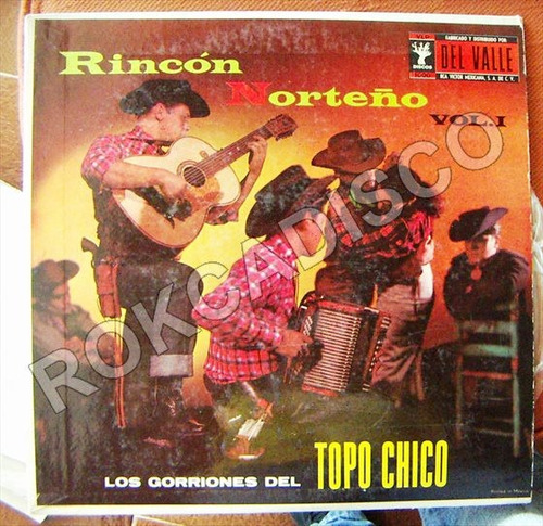 Bolero, Los Gorriones Del Topo Chico, Lp 12´,