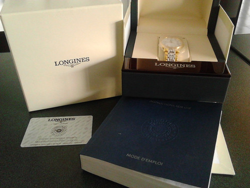 Longines Presences White Dial Two-tone Watch L47202117