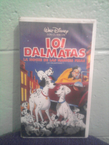 Vhs Película 101 Dalmatas Anime Manga Walt Disney