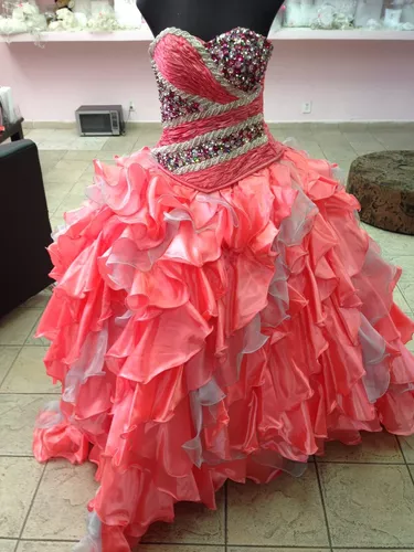 Vestido Para Xv Años Ragazza Color Coral en venta en Acapulco Guerrero por  sólo $ 5,  Mexico