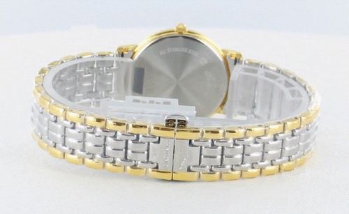 Longines Presences White Dial Two-tone Watch L47202117