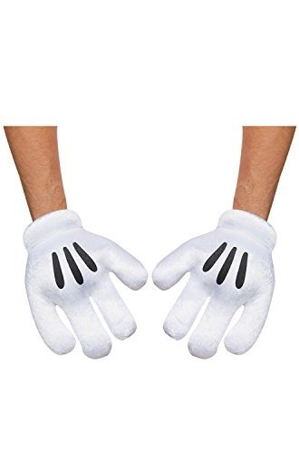 Guantes De Mickey Mouse Para Disfraz Adulto X02