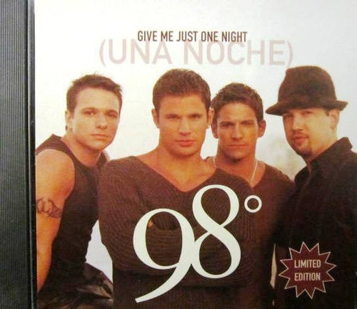 98° Degrees - Give Me Just One Night Una Noche Single Imp Us