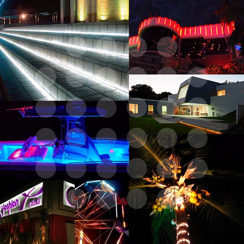 Imagen 6 de 6 de Cinta Manguera Luz Led Ip67 Impermeable Directo 110 Voltios