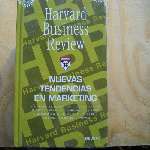 Nuevas Tendencias En Marketing , Harvard Busines Review, Ed.