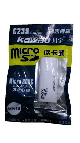 Lector Usb 2.0 De Tarjetas Microsd