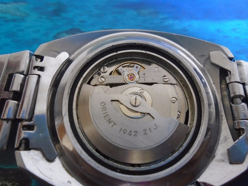 Relógio Orient King Diver Cal 1942 S'70 50 Mm 2 Janelas Raro