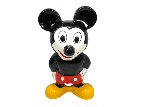 Mickey Mouse Em Cerâmica Decoração Quarto Infantil 36cm