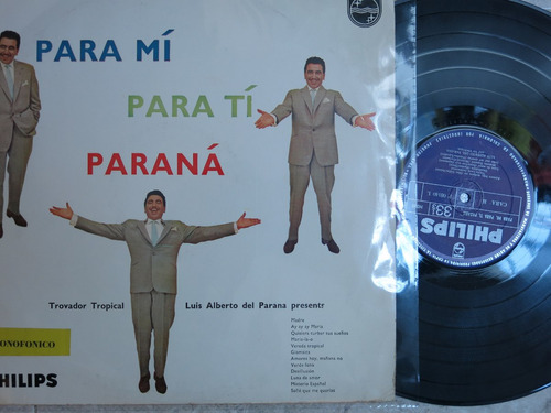 Vinyl Vinilo Lp Acetato Luis Alberto Parana Tropical