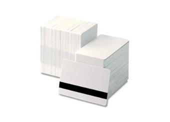 Imagen 5 de 6 de Tarjetas Pvc Blancas Banda Magnetica Fargo Hi Co Pack 500u