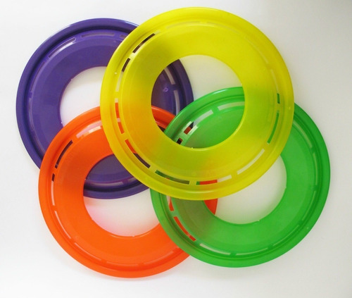 Freezbee Frisbi  Pack 30 Unidades Colores Surtidos