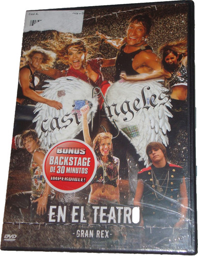 Dvd Casi Angeles En El Teatro Gran Rex 2007