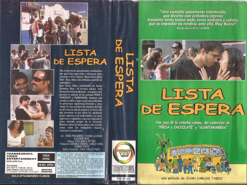 Lista De Espera Vhs Vladimir Cruz Tahimi Alvariño Cuba