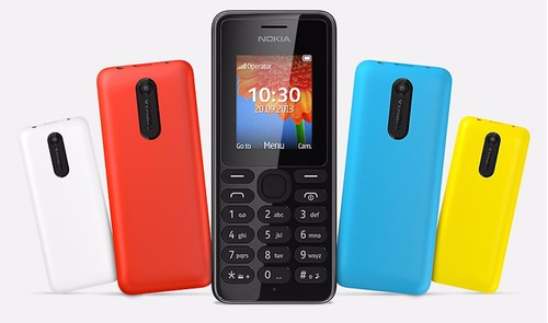 Telefono Celular Nokia 108 Economico Liberado Camara Flash !