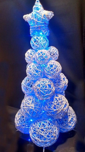 Imagen 4 de 6 de Oferta Navidadeña !!! Árbol Artesanal De Navidad 160 Cm.