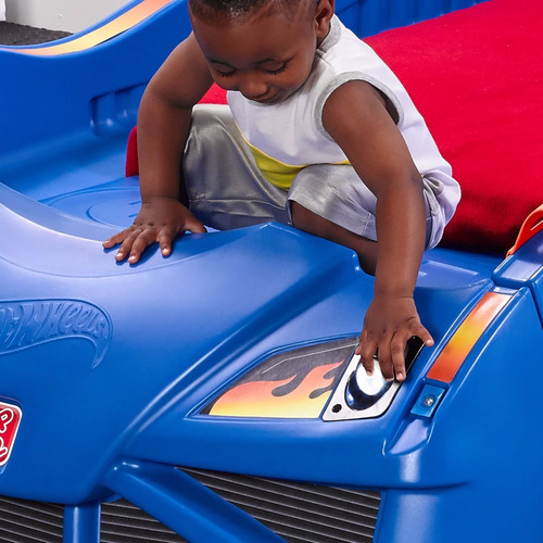Step2 Hot Wheels Cama Infantil Bebes Niños 2 En 1