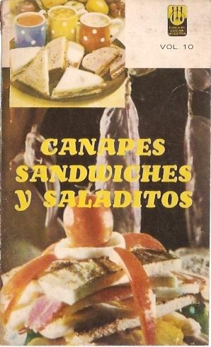 Recetario Canapes Sandwiches Y Saladitos  Saint Germain