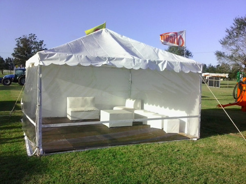 Imagen 1 de 9 de Alquiler De Carpas Sillas Puff Gazebos Vajilla Manteleria