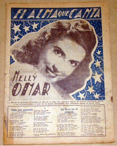 Revista El Alma Que Canta Año 1943 Nelly Omar Sandrini Kktus