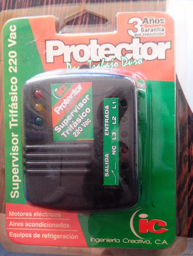 Protector Supervisor Trifasico 220v Protektor