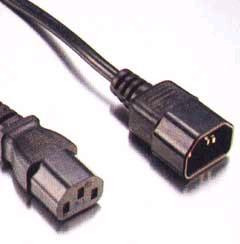 Cable De Poder M/f Fuente Al Monitor Sirve Para Ups Etc.
