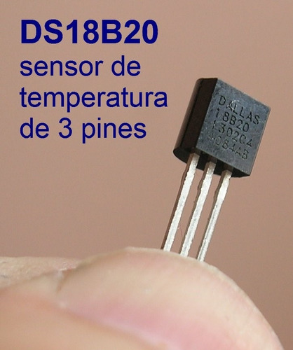 Imagen 3 de 4 de 15 Pzs Ds18b20 Sensor Digital Temperatura Microcontroladores