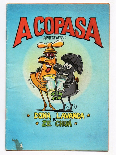 Hq Promocional Copasa - Mg - Dona Lavanda E Ze Chua Anos 90