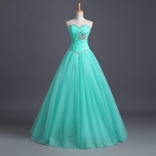 Vestido 15 Color Verde Agua | MercadoLibre 📦 Vestido 15 Color Verde Agua | MercadoLibre 📦