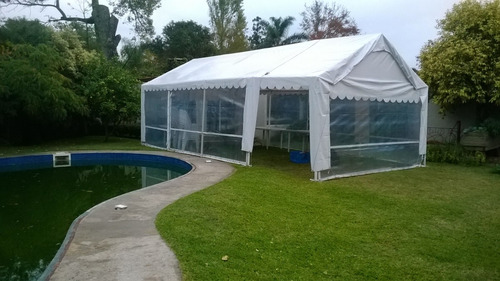 Imagen 5 de 9 de Alquiler De Carpas Sillas Puff Gazebos Vajilla Manteleria