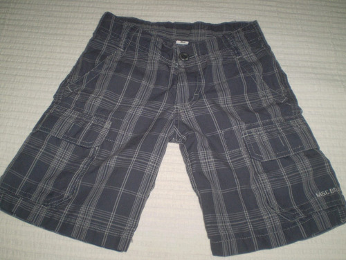 Bermuda Mimo Brand T6 Ajustable Cuadros C 4 Bol Niño Nene