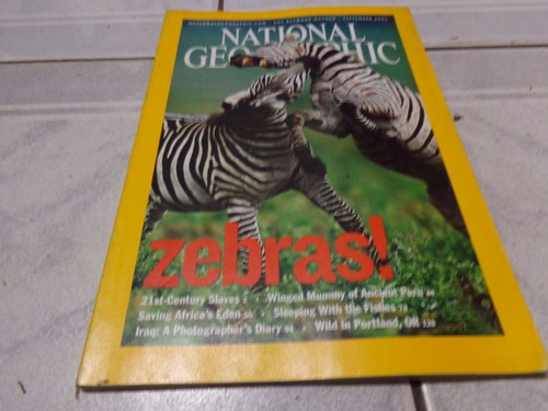 Revista National Geographic Setiembre 2003 Ingles