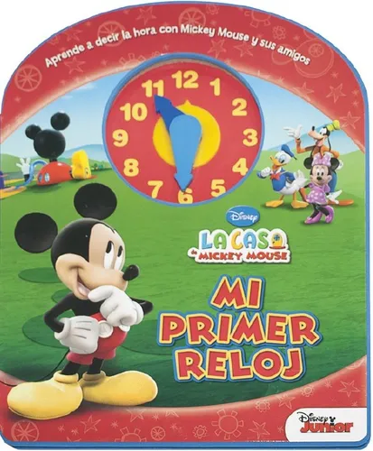 comprar Libro Infantil Mi Primer Reloj Aprende Con Mickey Mouse