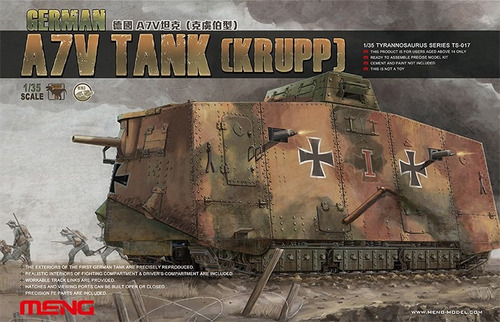 A7v German Tank (krupp) Meng 1/35