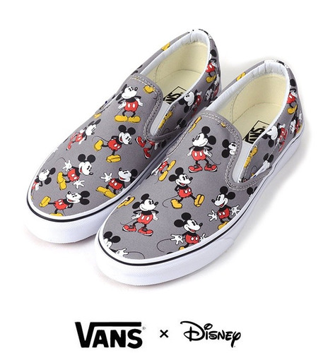 Zapatillas Vans Disney Mickey Mouse. Originales E Importadas