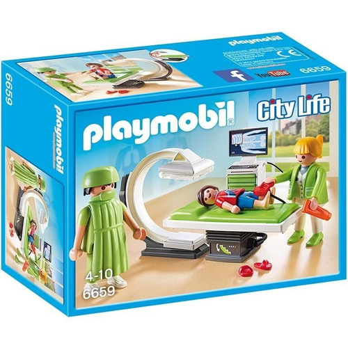 Todobloques Playmobil 6659 Sala De Rayos X!!