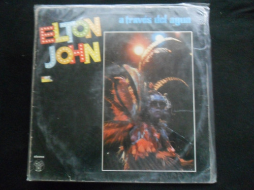 Lp Elton John A Través Del Agua