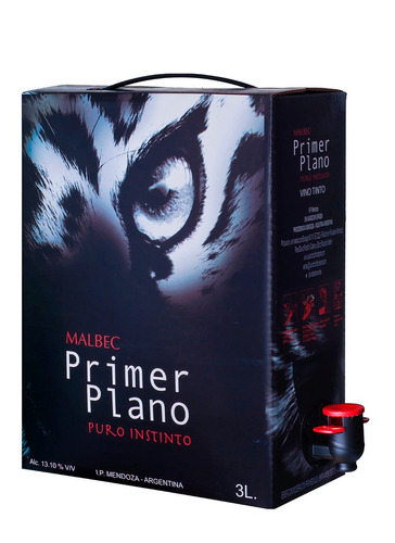 Bag In Box Malbec Primer Plano 3 L=4 Botellas  D. R. Catena