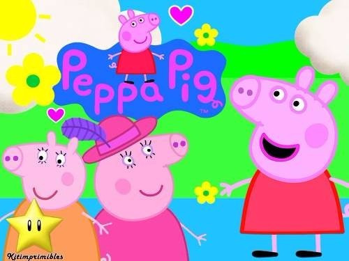 Kit Imprimible Peppa Pig La Cerdita Cumpleaños Tarjetas