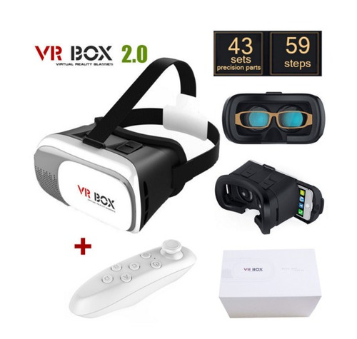 Gafas Realidad Virtual 3d Vrbox 2.0 + Control + Envio