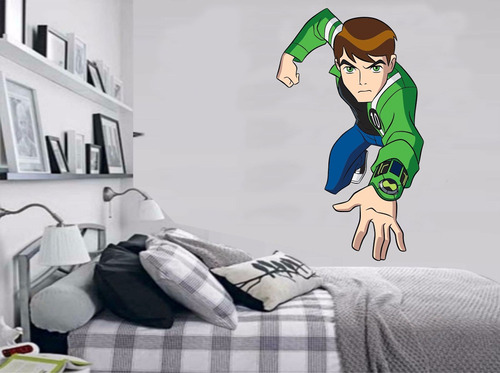 Adesivo Parede Infantil Quarto Ben 10 Grande Ca15