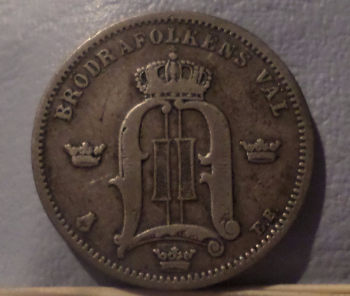 Suecia 50 Ore 1881-eb Mb-